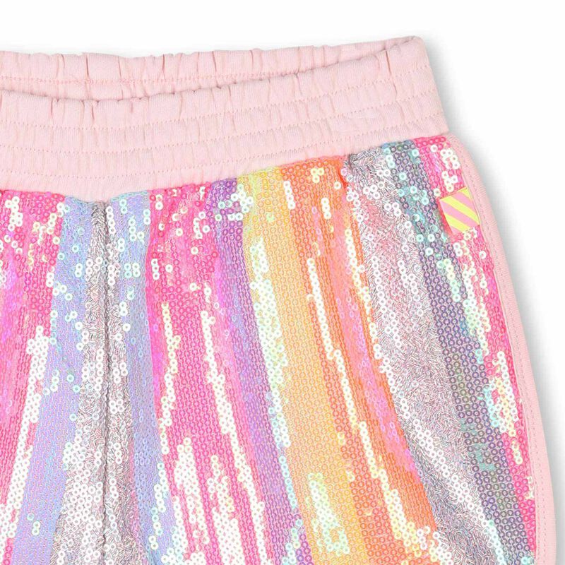 Billieblush French Terry Sequin Shorts 3-10Y image number 2